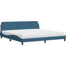 220 cm Senge vidaXL 3208475 Blue 205x218cm