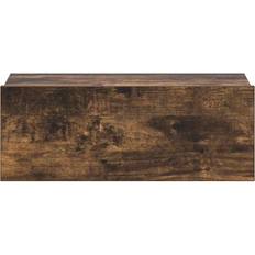 vidaXL 815283 Smoked Oak Sängbord 30x40cm 2st