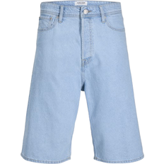 Jack & Jones Ron Original Extra Baggy Fit Denim Shorts - Light Blue