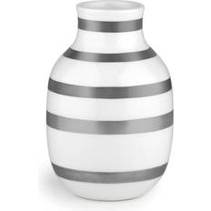 Kähler Omaggio Silver Vase 12.5cm