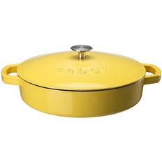 Non-stick Traktörpannor Sabor Sunny Joy med lock 28 cm