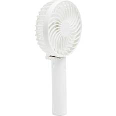 Handfläktar Rubicson Portable Fan with Rechargeable Battery White