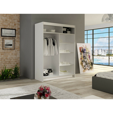 Classic 129 White Garderob 120x200cm