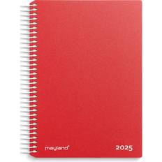 Röda Kalendrar Mayland Daily Calendar PP Plastic 2025 Red