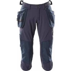 M Arbejdsbukser Mascot Accelerate ¾ Length Trousers with Holster Pockets - Dark Navy