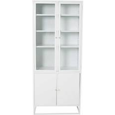 Venture Design Bakal White Vitrinskåp 80x190cm
