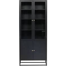 Venture Design Bakal Black Vitrinskåp 80x190cm