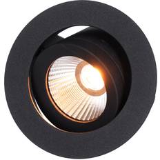 Downlight Namron Alfa Reflector Downlight WarmDim Matt Black Takplafond ∅ 9.5cm