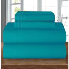 Elegant Comfort Luxury Soft Underlakan Turkos (259.1x228.6cm)