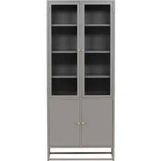 Venture Design Bakal Light Grey Vitrinskåp 80x190cm