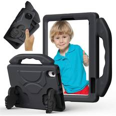 Eiderwood iPad Mini 2024 2021 Barn Skal Thumb Kickstand Svart