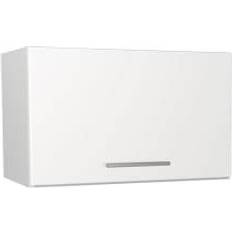 Orlando White Gloss Slab Narrow Wall Unit (122833)