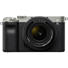 Sony DPOF Digitalkameror Sony Alpha 7C + FE 28-60mm F4-5.6 Silver