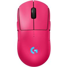 Logitech Trådløs - Universel Computermus Logitech Pro 2 Lightspeed Pink