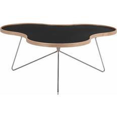 Swedese Flower 45 Black/Oak/Chrome Sofabord 84x90cm