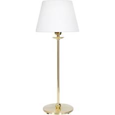 Konsthantverk Uno Brass/White Bordslampa 39cm