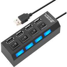 4 Ports USB 2.0 Hub Splitter