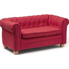 Barnsoffa soffa barnrum Kids Concept Chesterfield Small Sofa