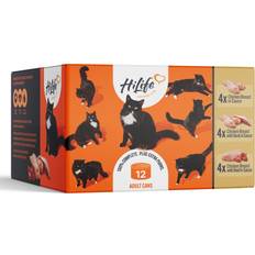 HiLife Adult Wet Cat Food Tins Mixed Chicken