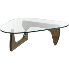 Noguchi soffbord Vitra Noguchi Walnut Soffbord 93x128cm
