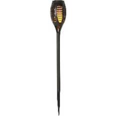 Dacore Solcelle Fakkel Med Spyd 82 cm Sort Plast Bedlampe