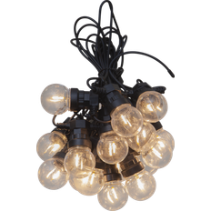 Star Trading Circus Small Filament Transparent/Black/Warm White Lichterkette 20 Lampen