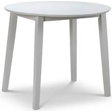 MDF Dining Tables Julian Bowen Coast Grey Dining Table 90cm