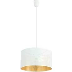 1 Hvid Guld Pendellampe Ø35 cm E27