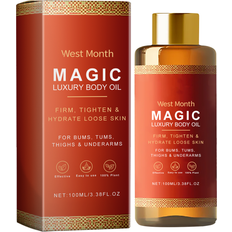 Cream Body Oils West & Month Body Oil Hydration Firming Brightening Rose Hip 100ml
