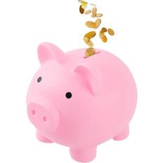 Large Plastic Pig Money Bank