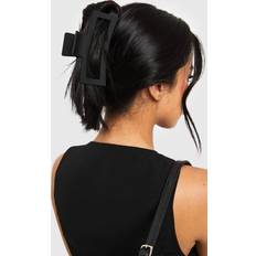 Hair Products boohoo Womens Large Square Claw Clip Black