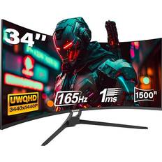 34 Inch Ultrawide Curved Gaming Monitor