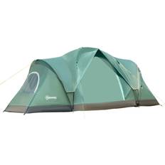 OutSunny 5-6 People Tunnel Tent - Green