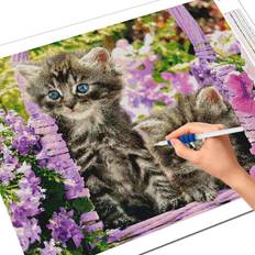 Fiyo Pittura Diamante Gatto 5D 20x30cm