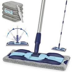 Cleaning Equipment & Cleaning Agents Mexerris Hardwood Floor Mop Dust Mop with 4 Mop Pads