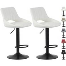 MCC Direct Set of 2 Height Adjustable Kitchen Stools Bar Stool