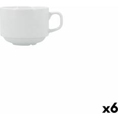 Bidasoa Serenity Hydrozero Vita Keramik Te Muggar 230 ml Kopp & Mugg