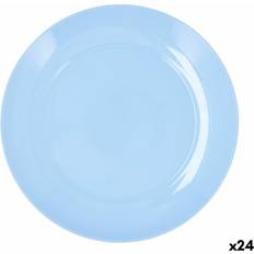 Dinner Plates Luminarc Apy Paradise Azul Blue 25 cm Flat 24 Units Dinner Plate