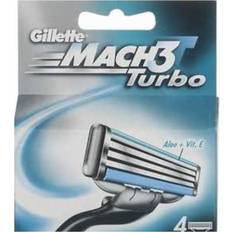 Gillette Mach3 Turbo Razor Blades 4 Unit