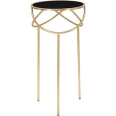 Guld Bordplader Mauro Ferretti Glam Telefonholder I Jern MDF 40x80 cm Bordplade