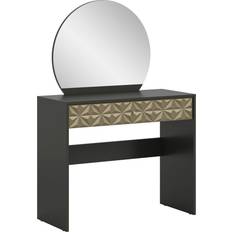 Xonox.home Prisma Sminkebord 1 Skuffe 1 Spejl Toiletbord