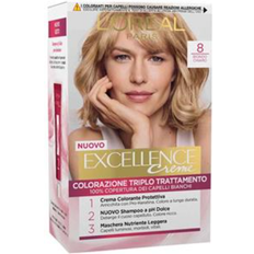 L'Oréal Paris Colorazione Triplo Trattamento Excellence 8 Biondo Chiaro