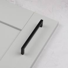 10x 160mm Black Handles Matt Kitchen Cabinet