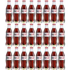 Coca-Cola Drinks Coca-Cola Diet Coke Glass Bottles 330ml Pack 24