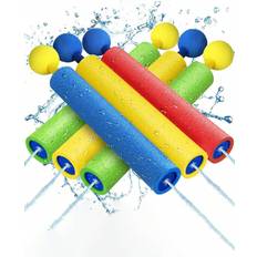 Shein 4/8/16pcs Water Soaker Blaster Guns, Upgraded And Durable, Colorful Foam Shaft Squirt Guns For Swimming Pool, Beach, Summer Party, Outdoor Water Activities