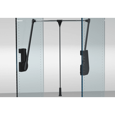 Furniture Dollys Kleiderlift 700 15 KG Schwarz