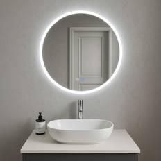 Clas Rund Badrumsspegel Med LED Belysning 120 cm