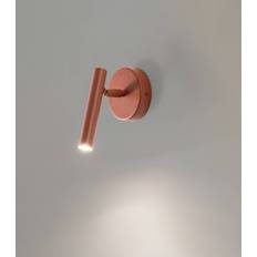 Vägglampa Sopel Tegelröd 1 Lampa Stål 15 cm