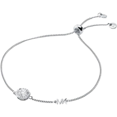 Michael Kors Round Toggle Bracelet - Silver/Transparent