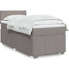 vidaXL 3289248 Taupe Kontinentalseng 90x200cm